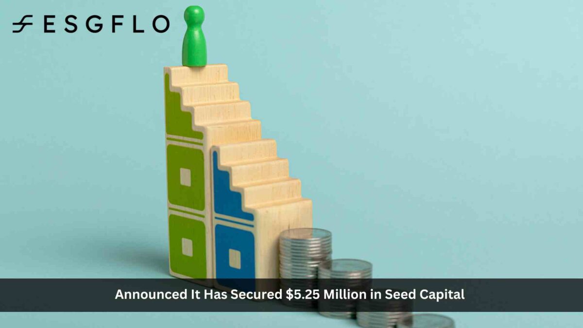 ESG Flo, an AI-Powered Data Infrastructure Platform, Raises $5.25 Million in Seed