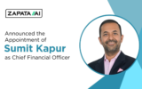 Zapata AI Appoints Sumit Kapur as Chief Financial Officer
