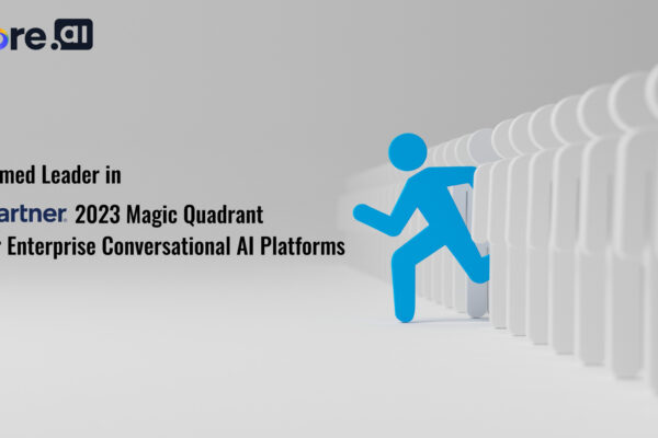 Kore.ai Named a Leader in 2023 Gartner® Magic Quadrant™ for Enterprise Conversational AI Platforms Second Year in Row