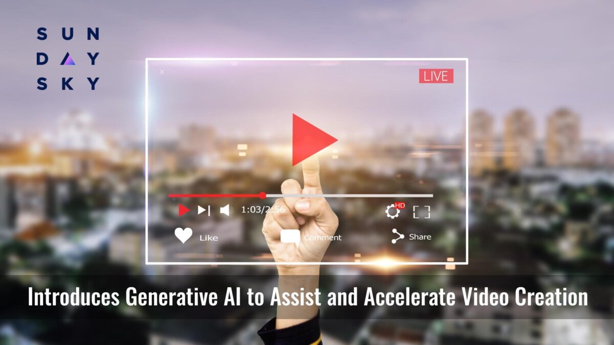 SundaySky Introduces Generative AI to Assist and Accelerate Video Creation