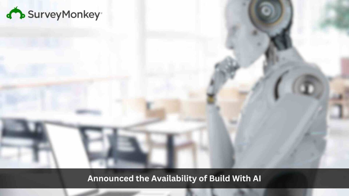 SurveyMonkey, a global leader in online surveys and forms, today announced the availability of Build with AI, a new survey creation feature powered by AI research and deployment company, OpenAI. Build with AI, the newest capability in the SurveyMonkey Genius® lineup of AI-enabled features, allows users to create surveys from just a written description, automating and accelerating the survey creation process. Build with AI is available now and is free for all SurveyMonkey users.
