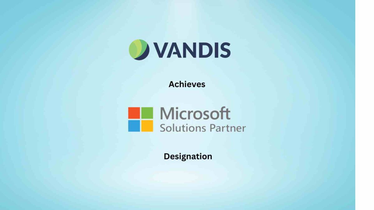 Vandis Achieves Microsoft Solutions Partner Designation for Infrastructure and is a Member of the Microsoft AI Cloud Partner Program