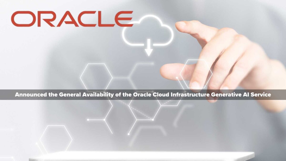 Oracle Embeds Generative AI Across the Technology Stack to Enable Enterprise AI Adoption at Scale