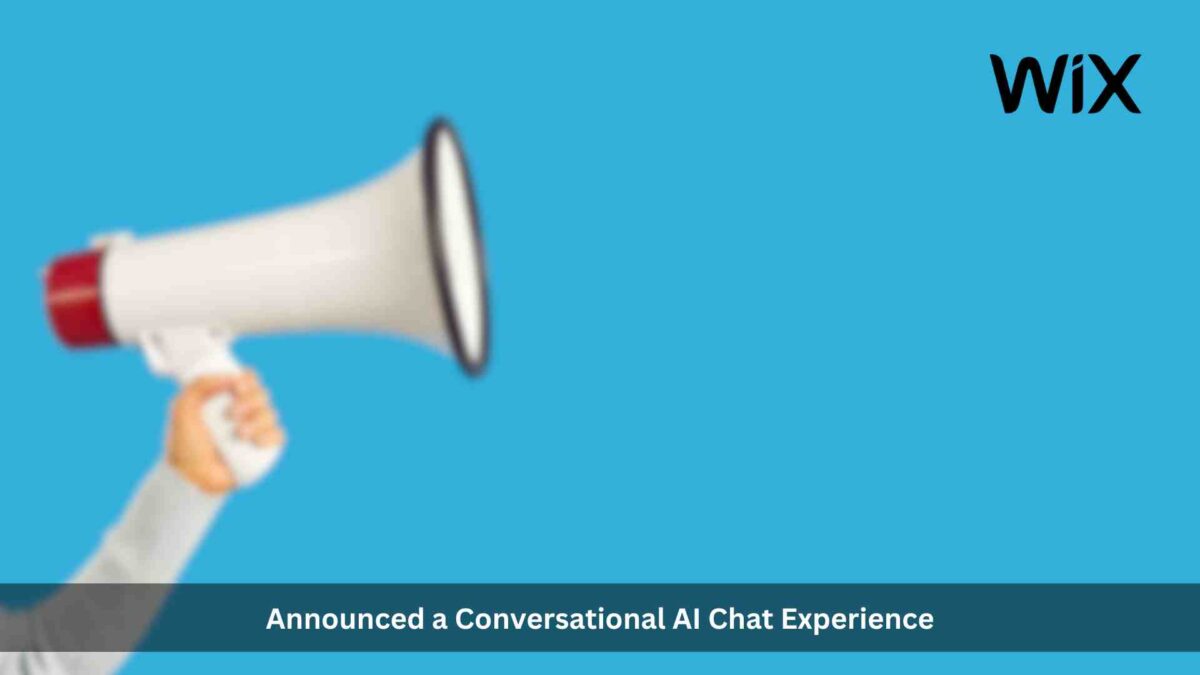 Wix Releases a Conversational AI Chat Experience to Provide Tailored Business Solutions Based on Users’ Needs