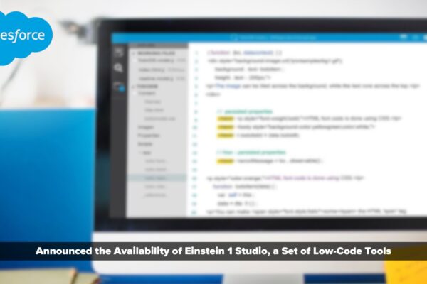 Salesforce Launches Einstein 1 Studio: Low-Code AI Tools