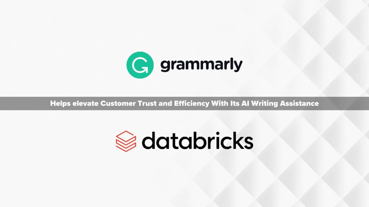 Grammarly Helps Databricks Elevate Customer Trust
