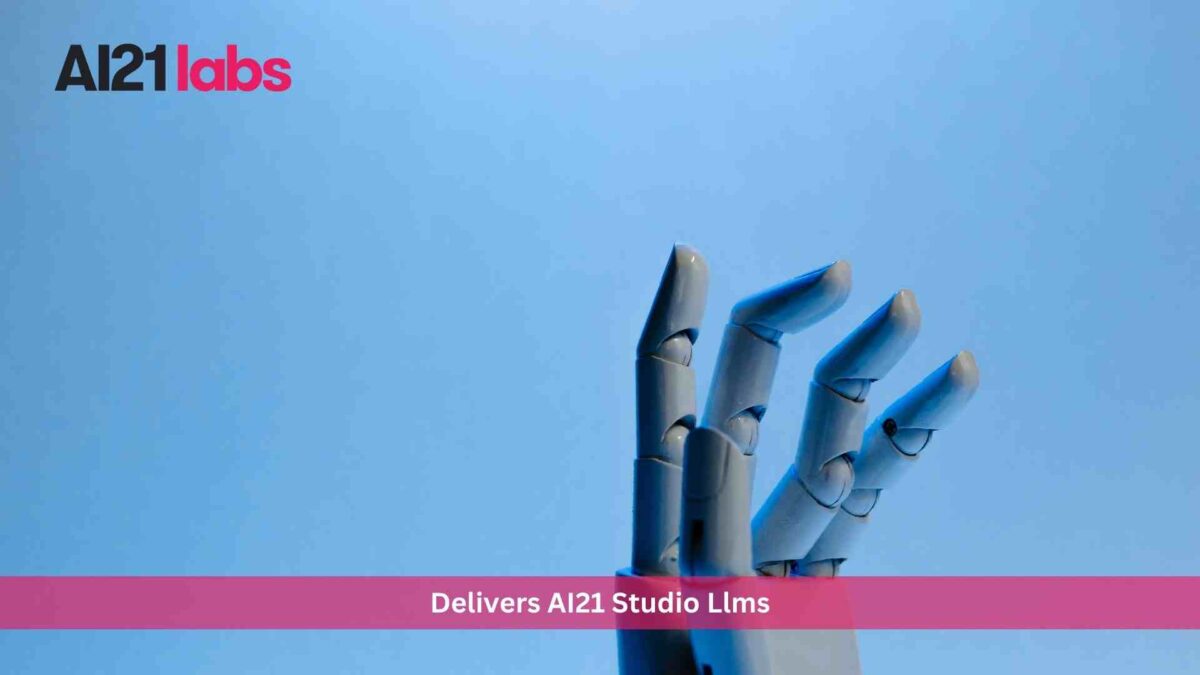 AI21 Labs delivers AI21 Studio LLMs through Google Cloud Marketplace