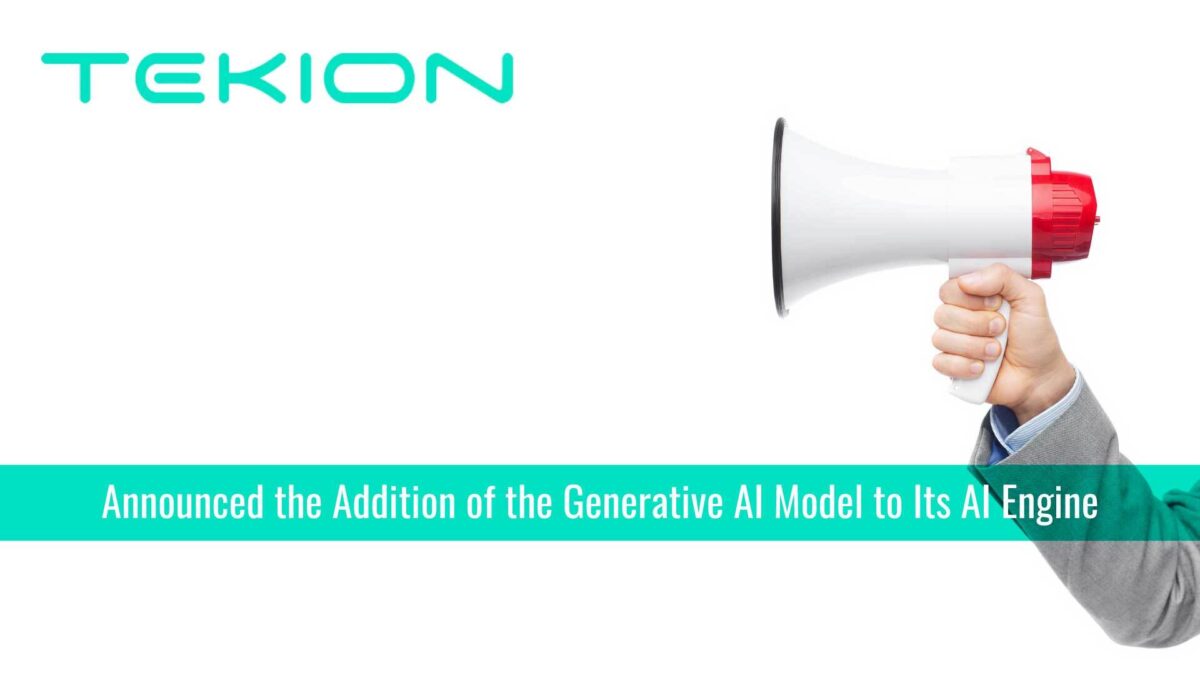 Tekion Unveils Enhanced AI Engine, Tekion AI, with Generative AI Capabilities in its Automotive Retail Cloud Platform