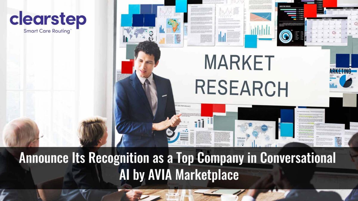 Clearstep Named to AVIA Marketplace’s Top Conversational AI Companies