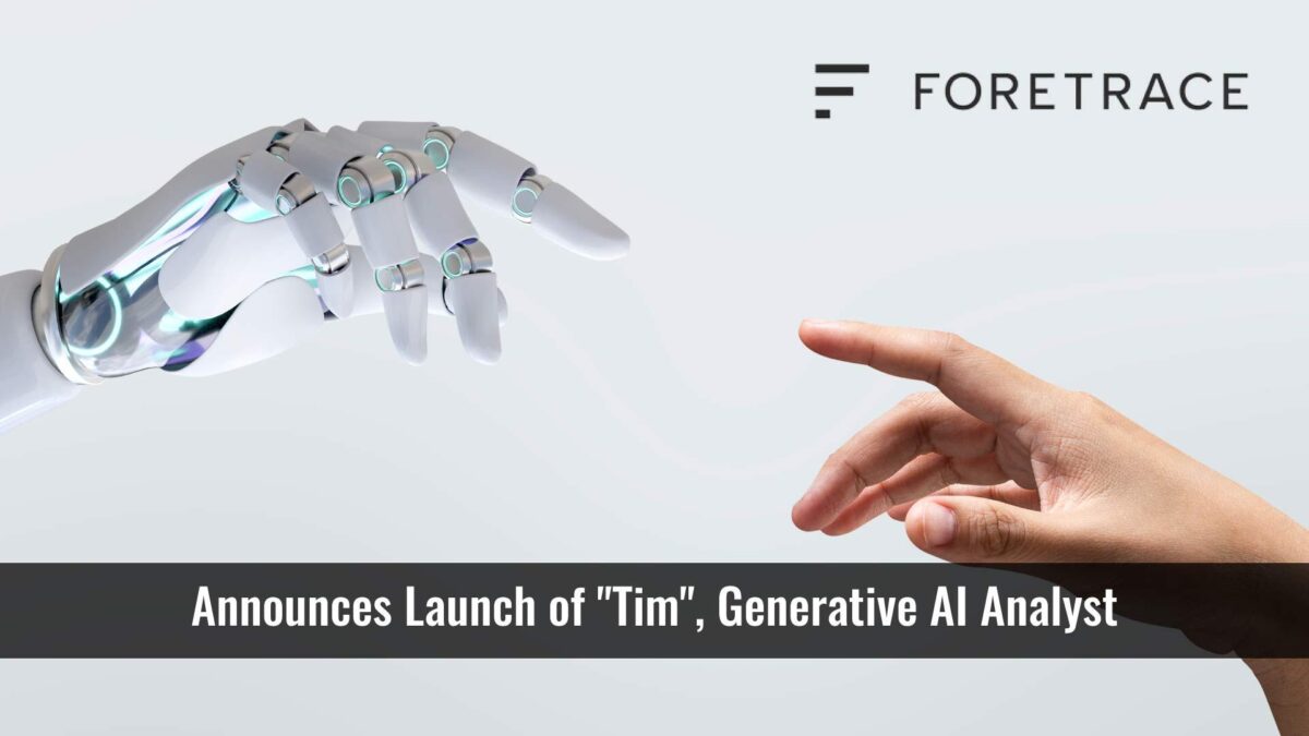 Foretrace Announces Launch of “Tim”, Generative AI Analyst for Assessing and Responding to Data Leaks