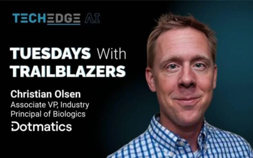 Tuesdays with Trailblazers ft. Christian Olsen, Associate VP, Industry Principal of Biologics, Dotmatics