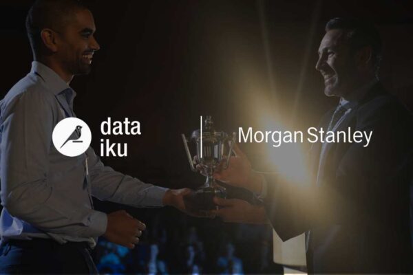 Dataiku Wins Innovation Award from Morgan Stanley for AI Excellence