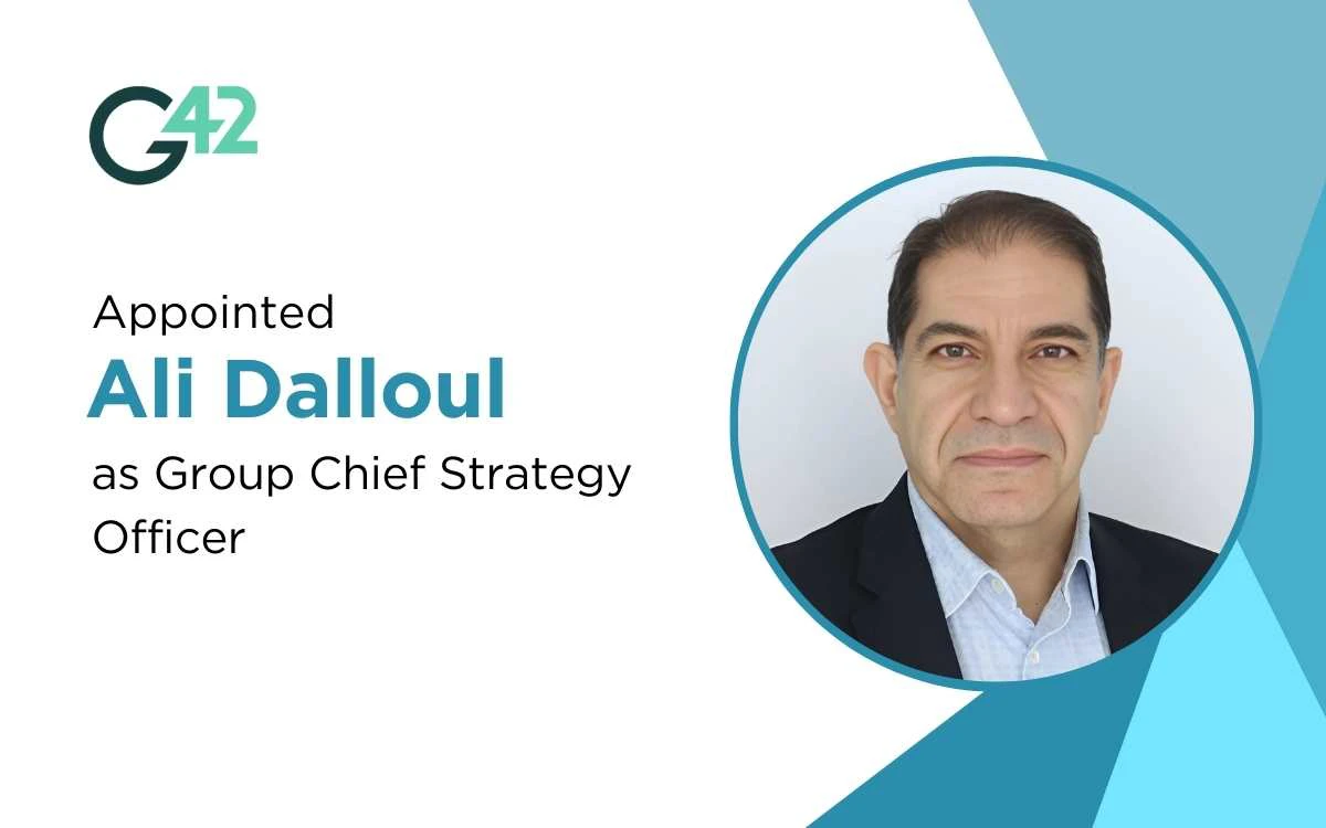 Ali Dalloul Joins G42 as Group Chief Strategy Officer and US CEO