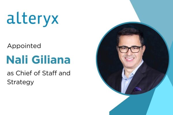 Alteryx Appoints Nali Giliana as Chief of Staff and Strategy
