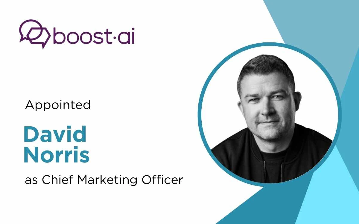 David Norris Joins boost.ai as Chief Marketing Officer to Drive Growth