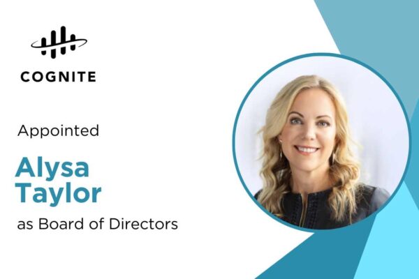 Microsoft’s Alysa Taylor Joins Cognite’s Board of Directors