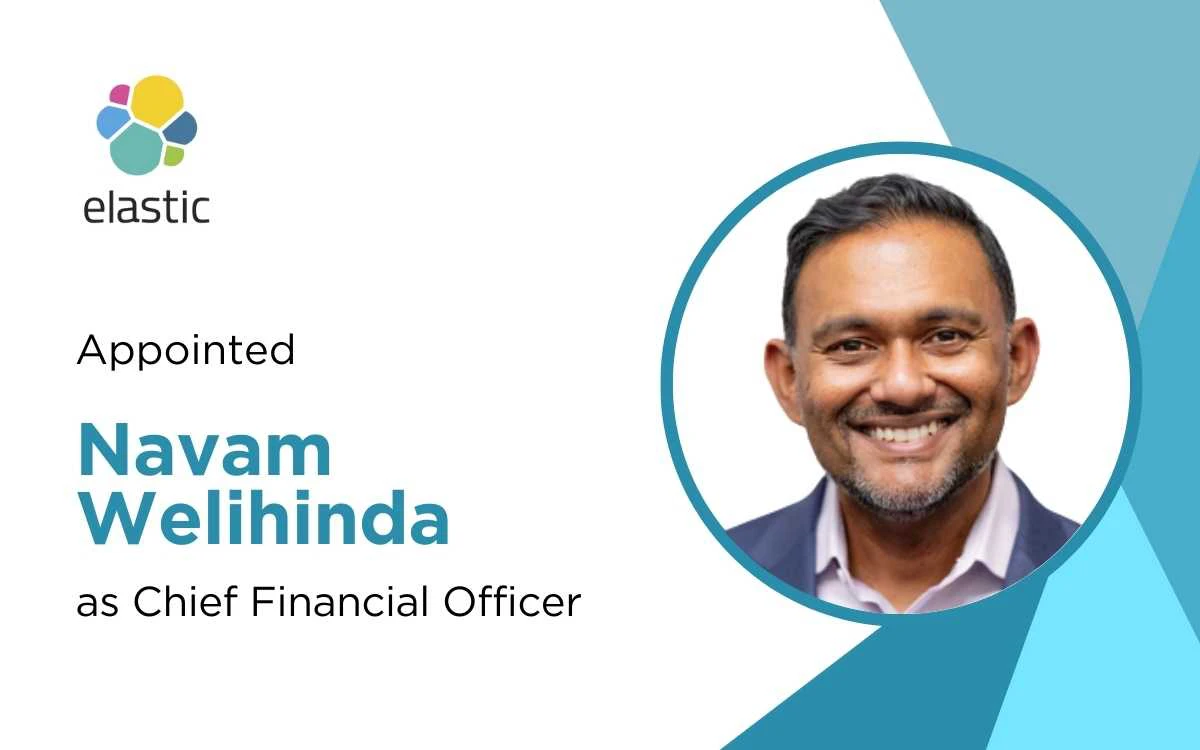 Elastic Appoints Navam Welihinda as CFO to Drive Next Growth Phase