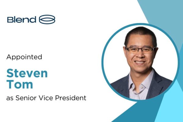 Blend Appoints Steven Tom as SVP to Drive AI Innovation