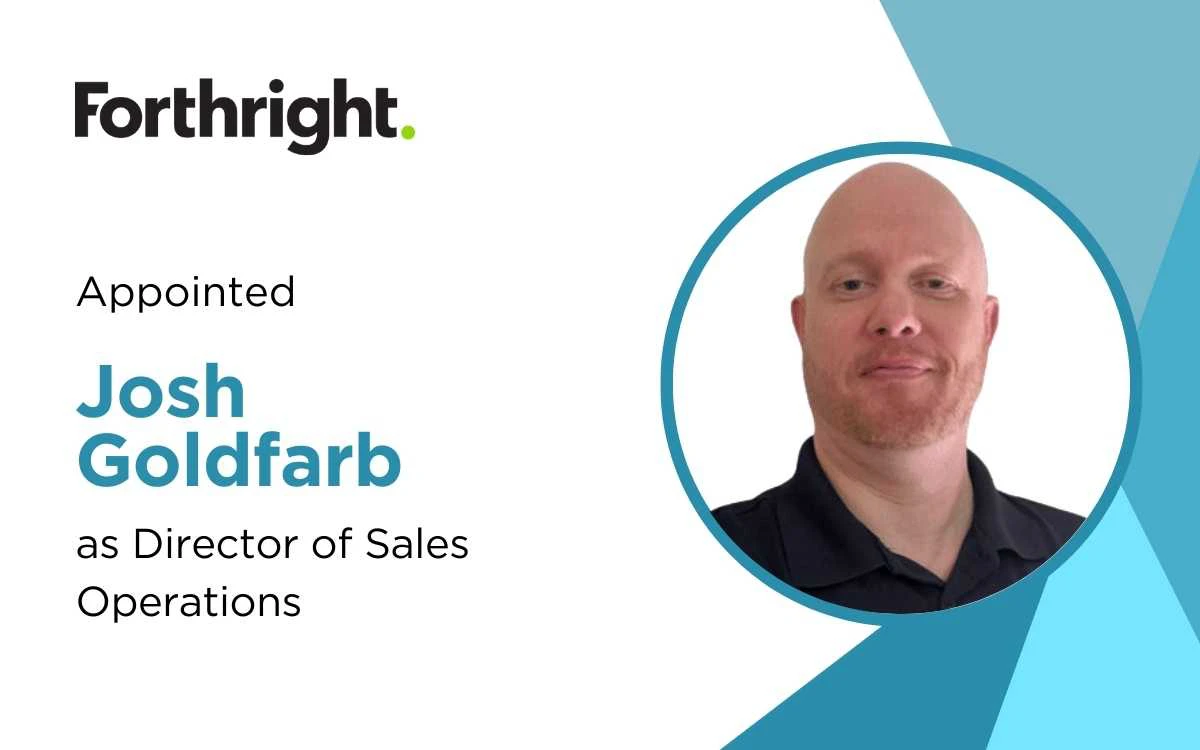Forthright Technology Partners Names Joshua Goldfarb as Director of Sales Operations