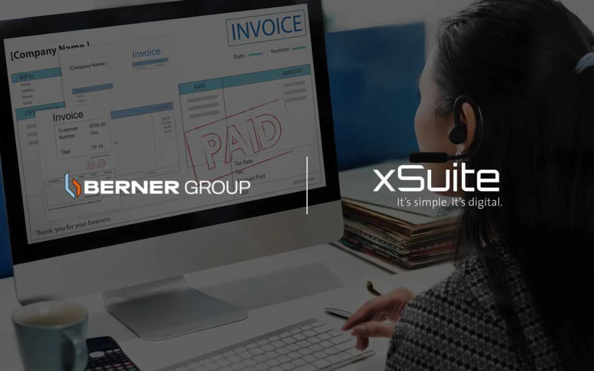 BERNER Group Implements xSuite for AI-Driven Invoice Automation