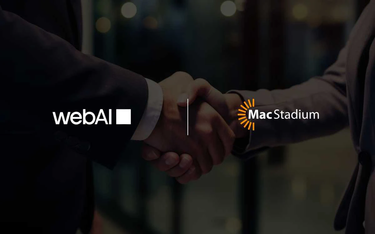 webAI & MacStadium Partner to Revolutionize AI Deployment on Apple Silicon