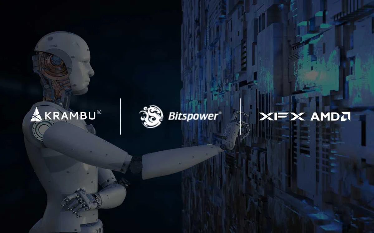 KRAMBU, Bitspower, and XFX Launch Liquid-Cooled Servers for AMD RDNA 4