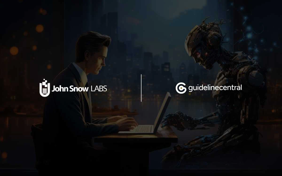 John Snow Labs Integrates Guideline Central Content for AI-Powered Clinical Decision Support