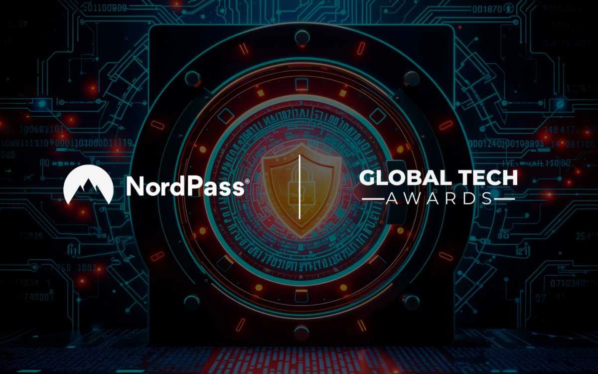 NordPass Wins Cyber Security Technology Award at Global Tech Awards 2025