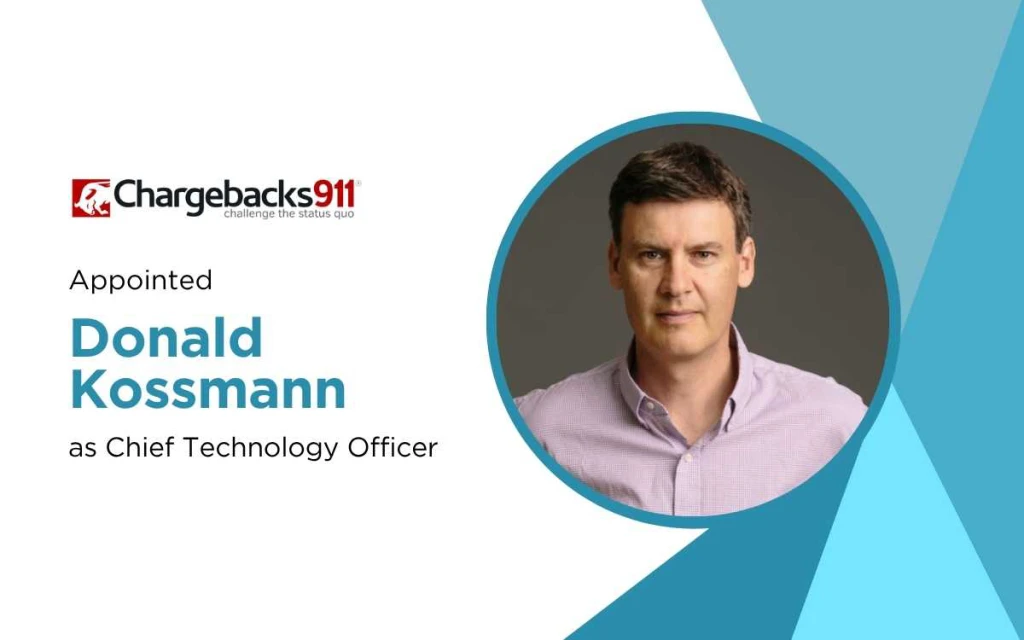 Chargebacks911 Appoints Donald Kossmann as New CTO
