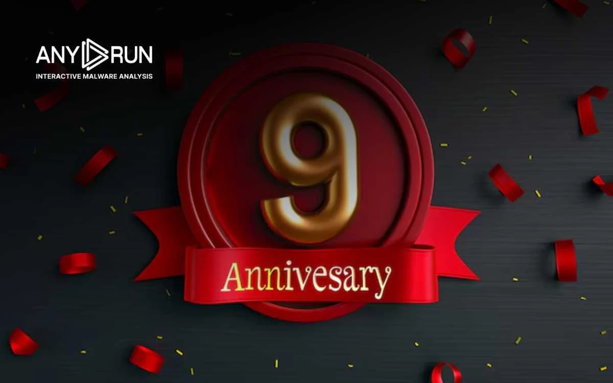 ANY.RUN Celebrates 9 Years with Exclusive Cybersecurity Offers Through May 31