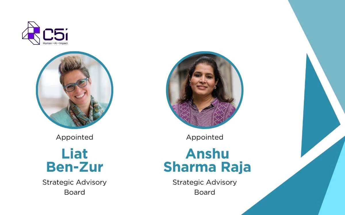 C5i Adds AI Trailblazers Liat Ben-Zur and Anshu Sharma Raja to Strategic Advisory Board