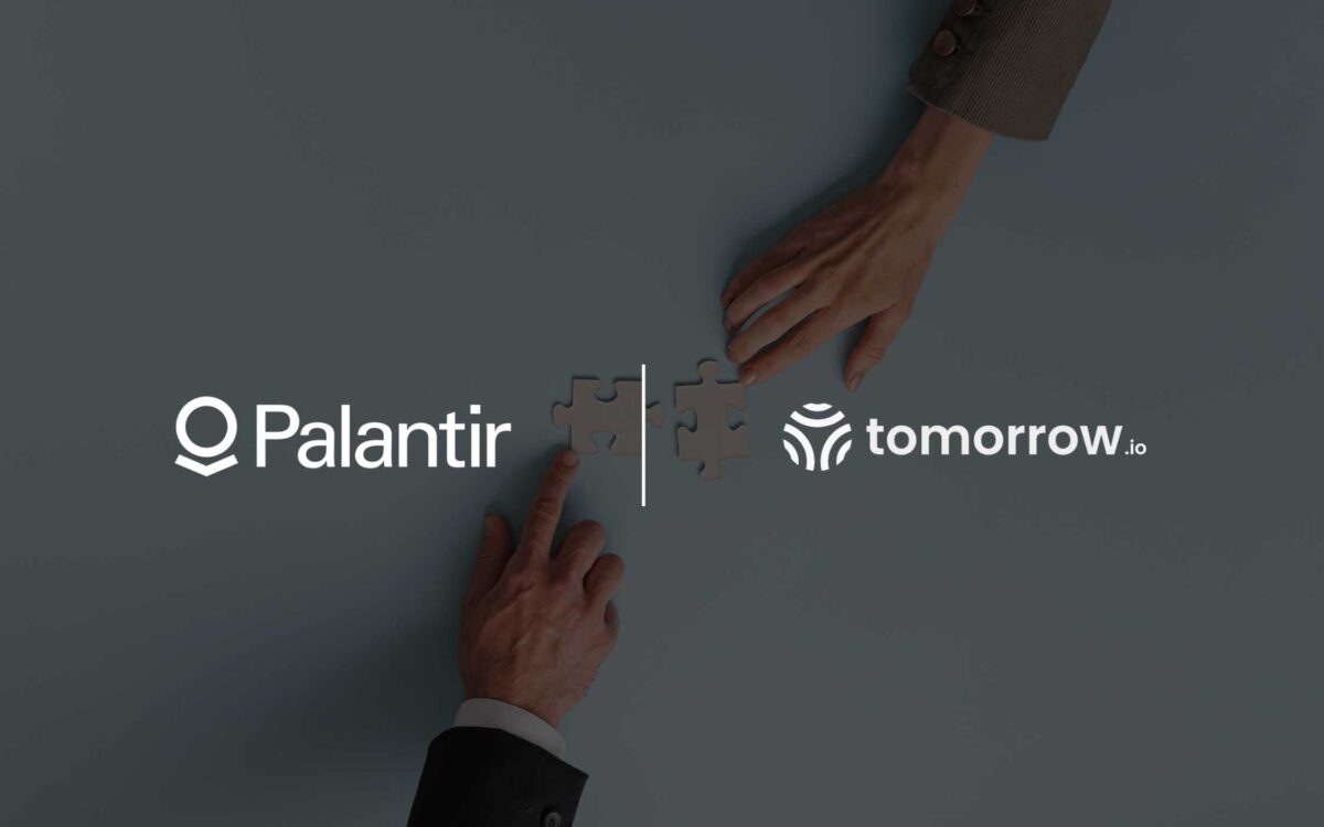 Palantir and Tomorrow.io Partner to Launch AI-Driven Weather Intelligence for Government and Enterprise Resilience
