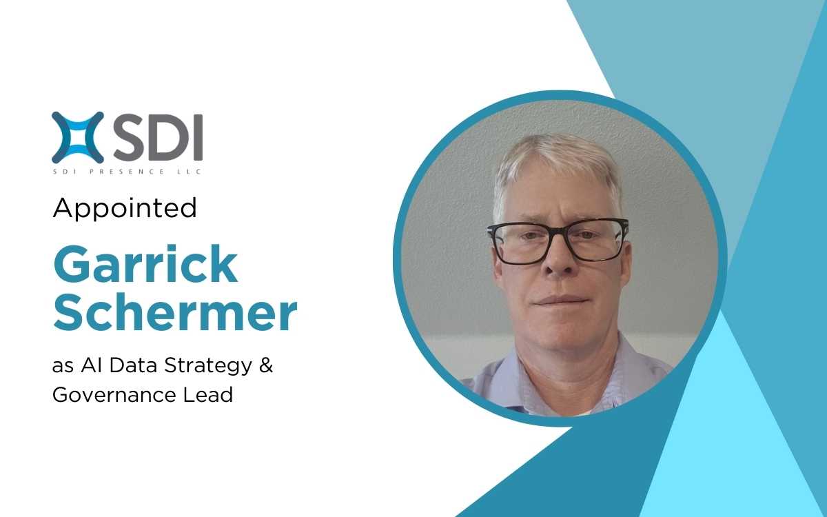 SDI Presence Appoints Garrick Schermer to Lead AI Data Strategy & Governance