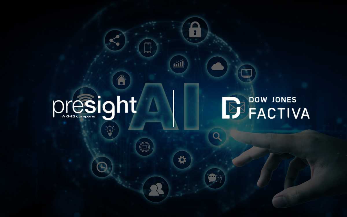 Presight and Dow Jones Factiva Team Up to Build AI-First Risk Intelligence Tools