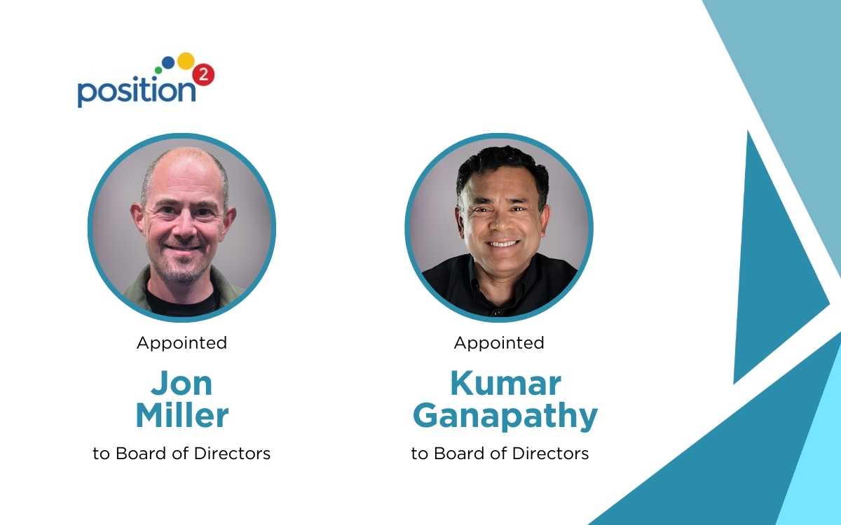 Position2 Adds Marketo Co-Founder Jon Miller, Serial Entrepreneur Kumar Ganapathy to Board Amid AI Marketing Push