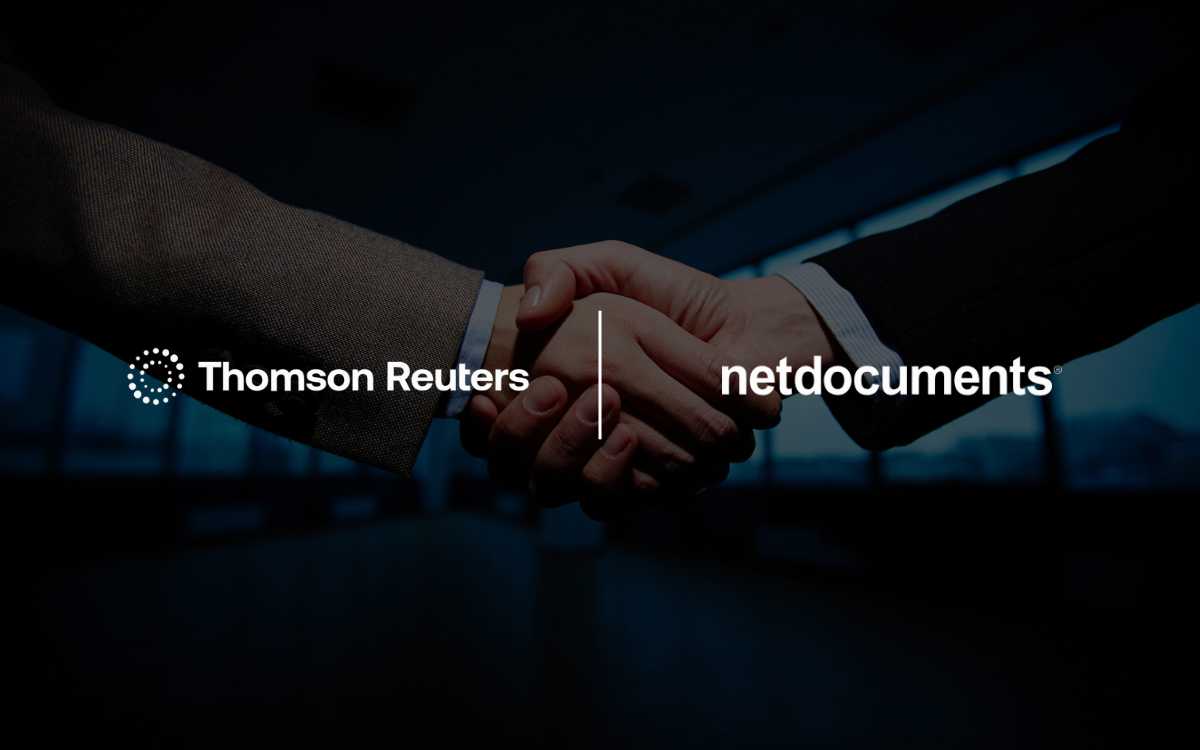 NetDocuments and Thomson Reuters Join Forces to Bring Secure, Connected Legal AI to the Cloud