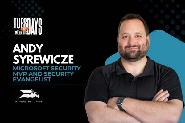 TEAI Podcast ft. Andy Syrewicze, Microsoft Security MVP and Security Evangelist, Hornetsecurity