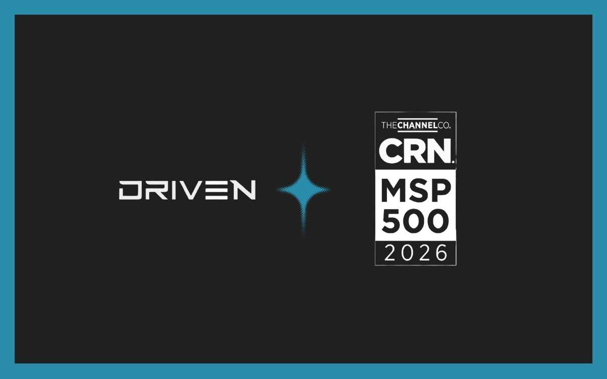 Driven Technologies Named to CRN 2026 Security MSP 100