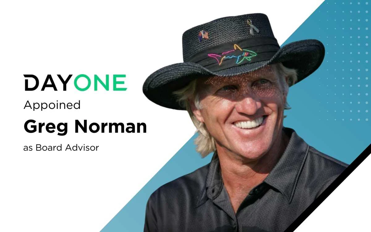 DayOne Appoints Greg Norman as Board Advisor