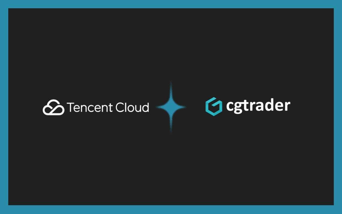 Tencent Cloud & CGTrader launch 3D creation workflow