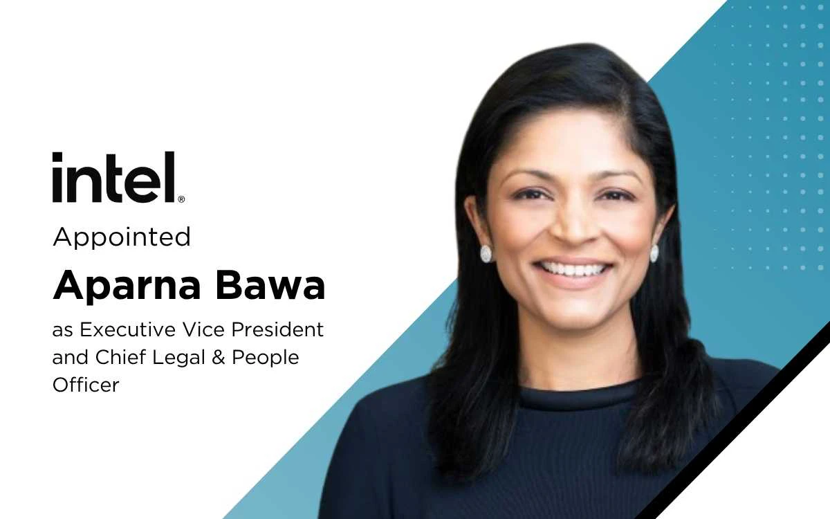 Intel names Aparna Bawa EVP, legal & people chief