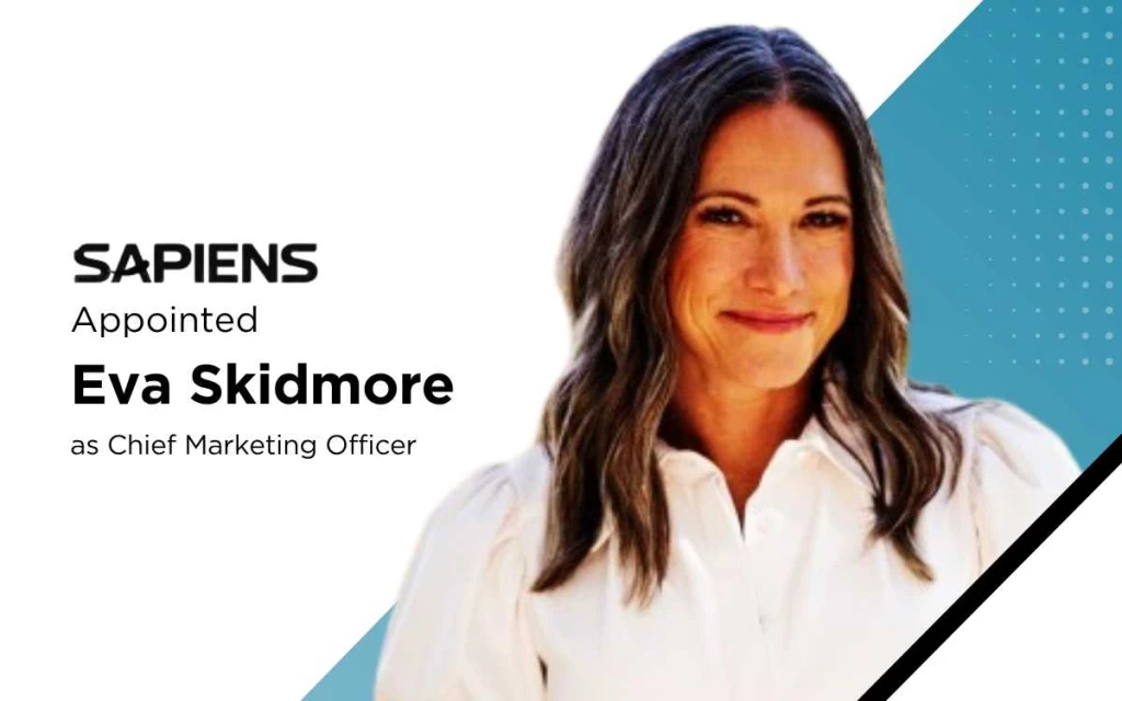 Sapiens hires AI‑savvy marketer Eva Skidmore as CMO