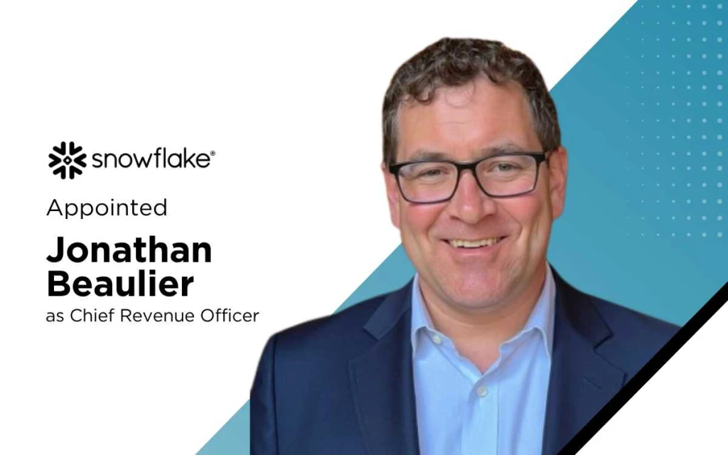 Snowflake appoints Jonathan Beaulier as CRO