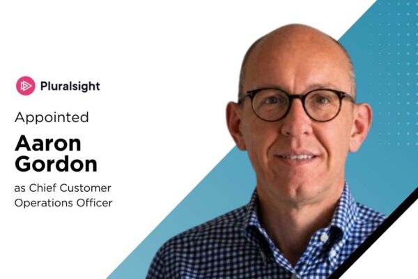 Pluralsight Names Aaron Gordon CCOO to Boost AI Upskilling
