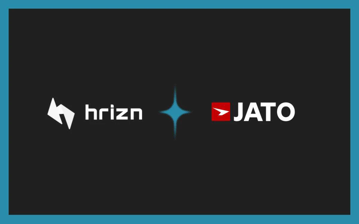 HRIZN‑JATO AI automotive content partnership