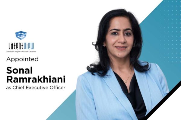 LatentView appoints Sonal Ramrakhiani as CEO