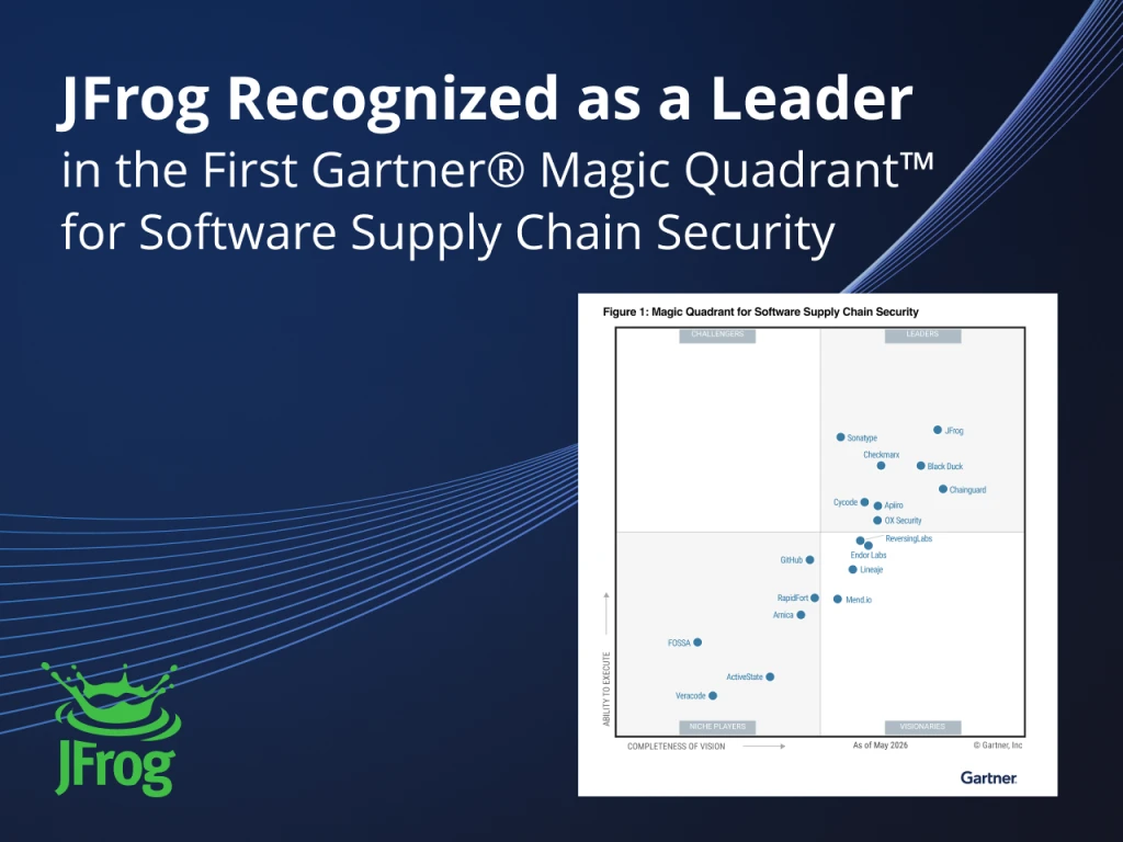 JFrog Leads Gartner Software Supply Chain Security MQ