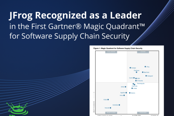 JFrog Leads Gartner Software Supply Chain Security MQ