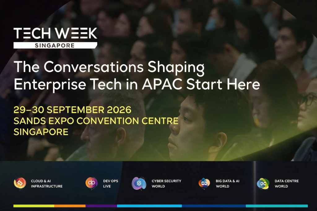Tech Week Singapore 2026 | 29–30 September | Sands Expo Convention Centre, Marina Bay Sands