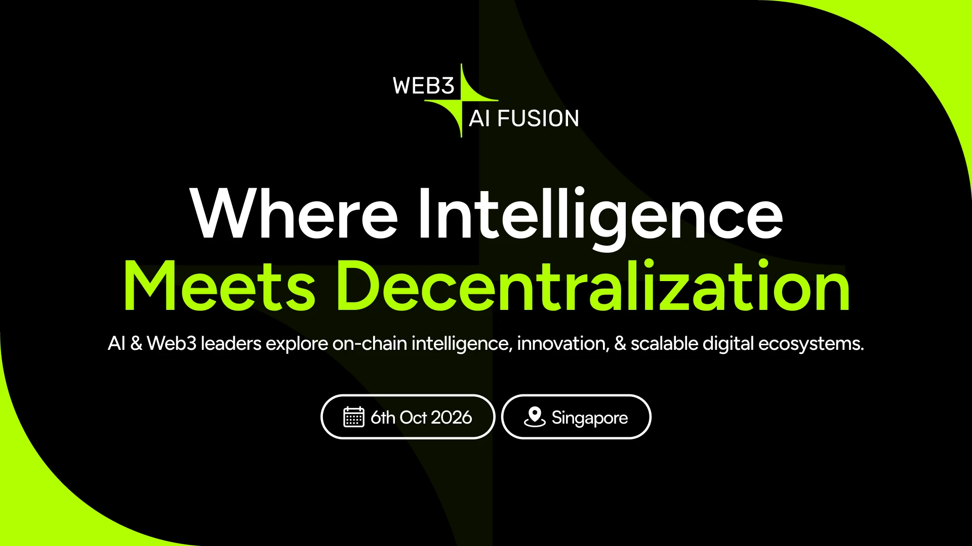 Web3 x AI Fusion Singapore